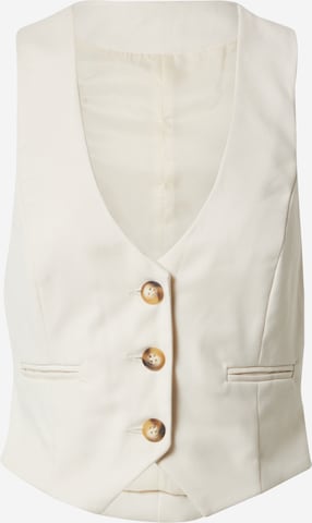 RÆRE by Lorena Rae Suit Vest 'Ria' in White: front