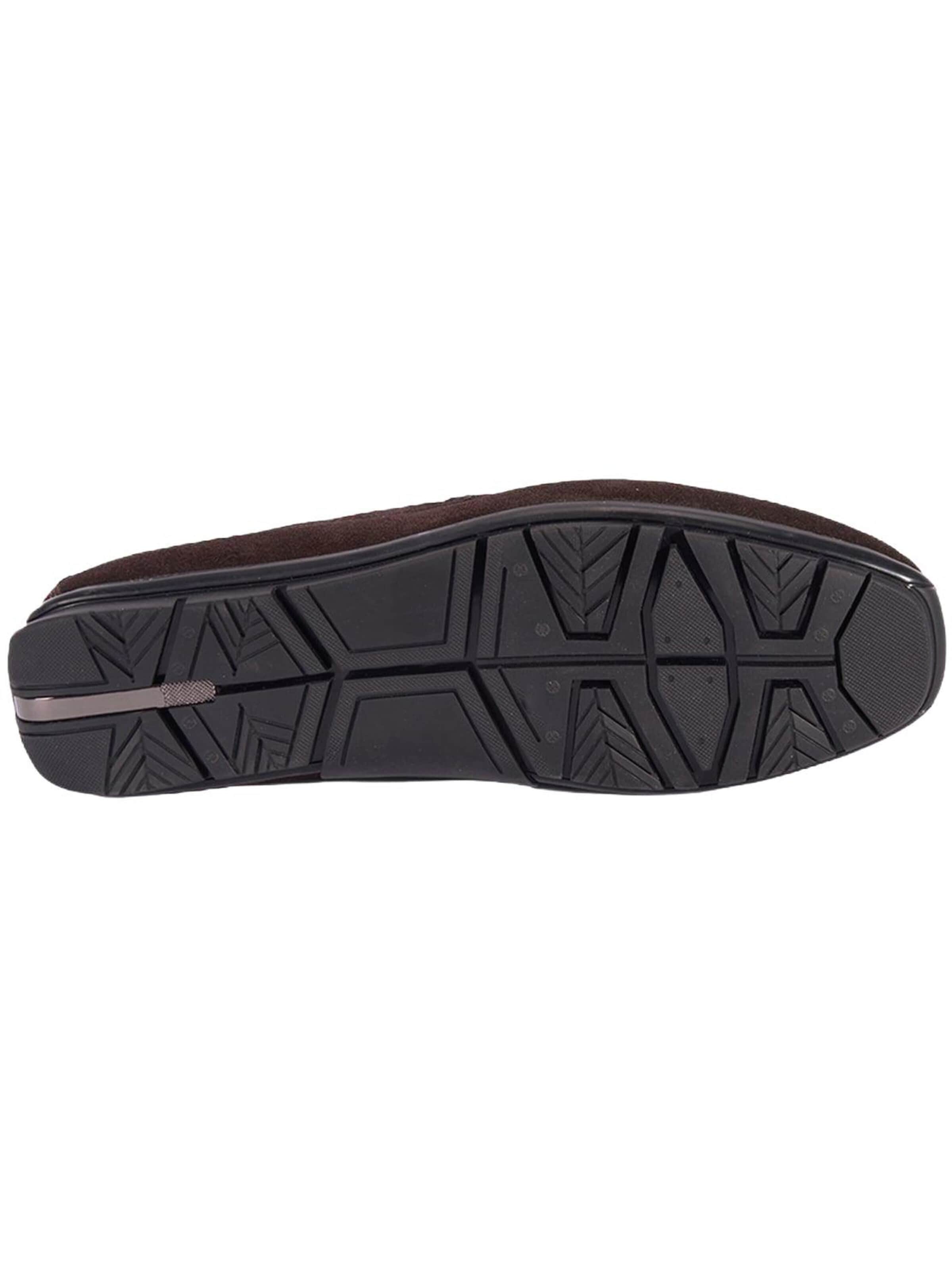 Desa Moccasins 'DESA Herren-Schnürslipper aus Wildleder' in Brown