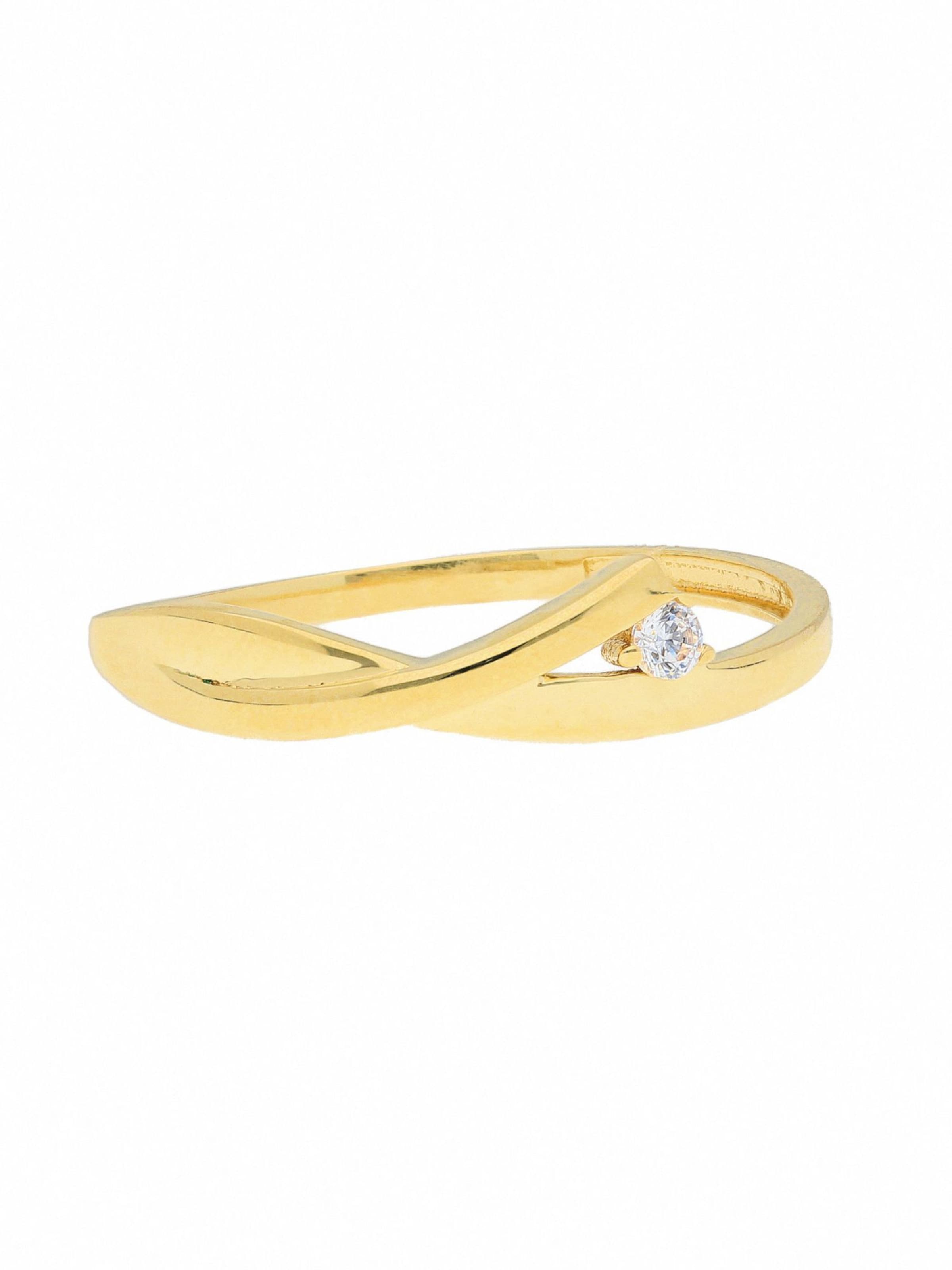 Adelia´s Ring in Gold: Vorderseite
