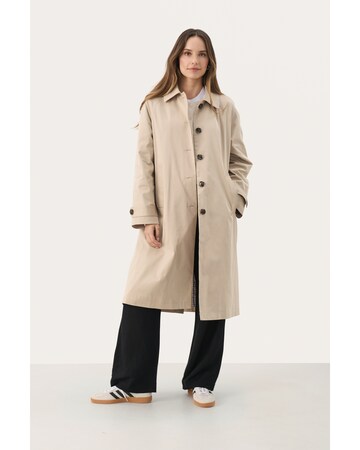 Manteau mi-saison 'Natia' Part Two en beige