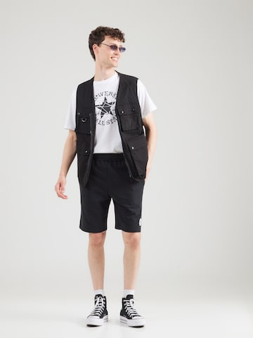 CONVERSE Loosefit Bukser 'CHUCK' i sort