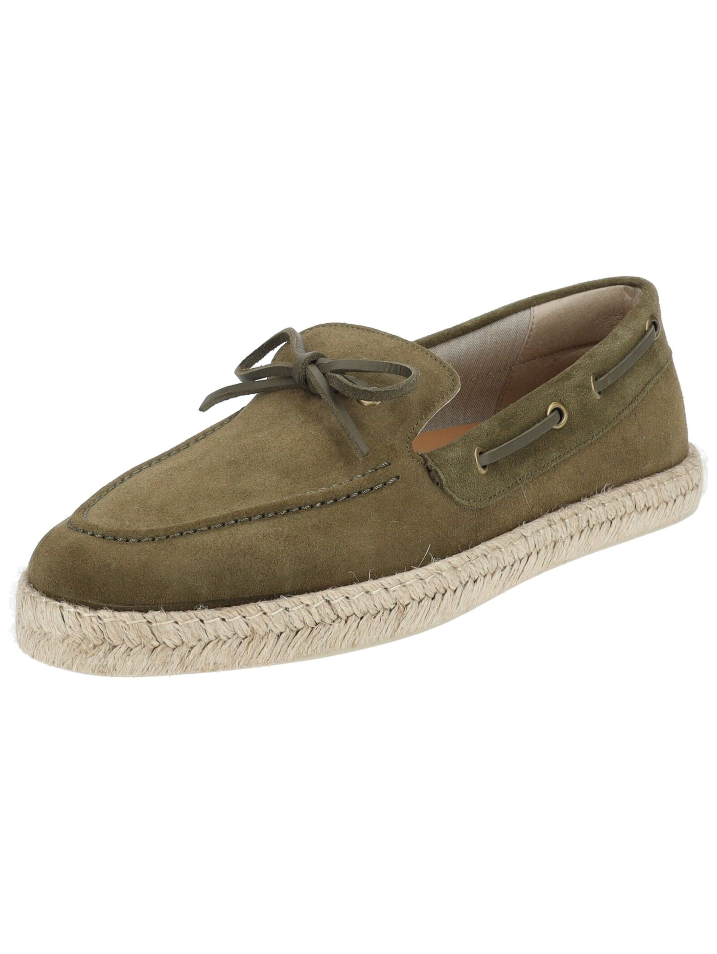 Espadrilles GEOX en vert : devant