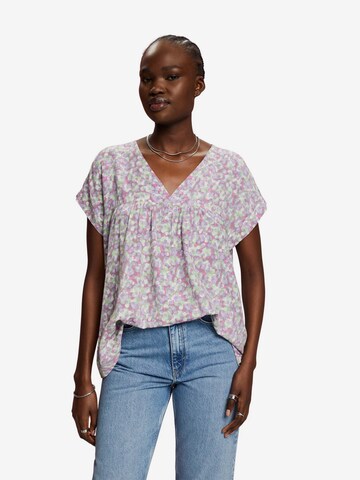 ESPRIT Blouse in Lila: voorkant