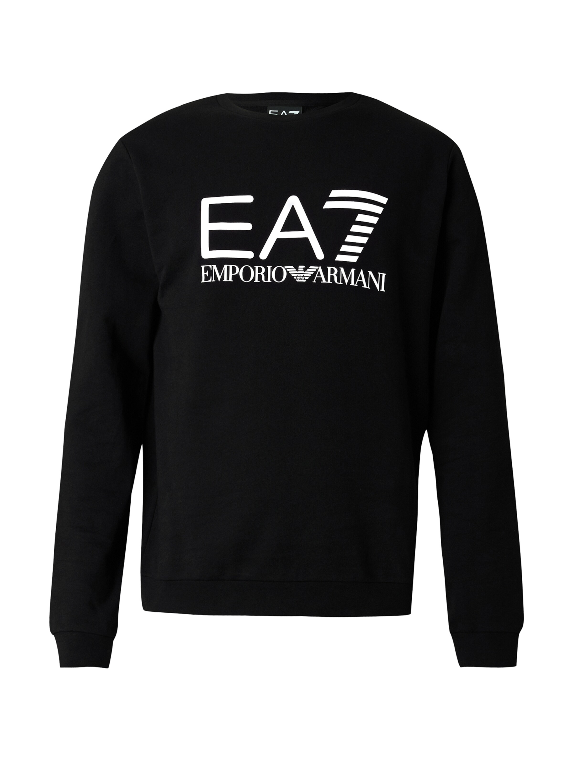 EA7 Emporio Armani Mikina – černá: přední strana