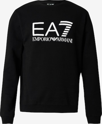 EA7 Emporio Armani Mikina – černá: přední strana
