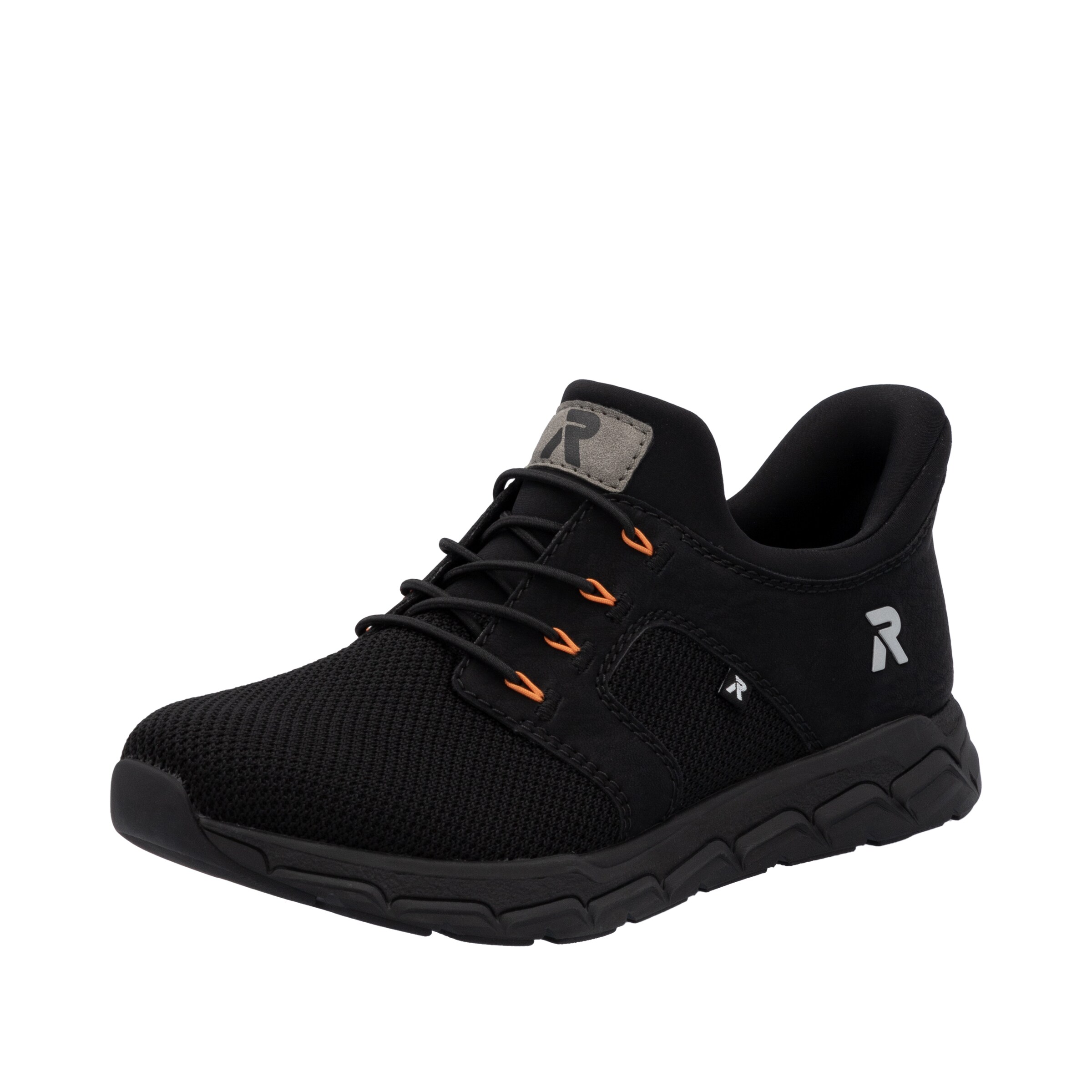 Rieker Sport Slip On in Schwarz: Vorderseite