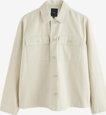 Next Hemd in Beige: Vorderseite