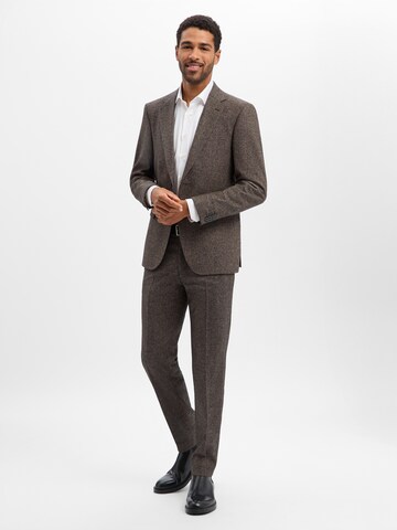 BOSS Regular fit Business blazer in Brown