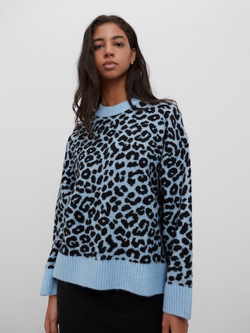 Pull-over 'Elyse' EDITED en bleu : devant