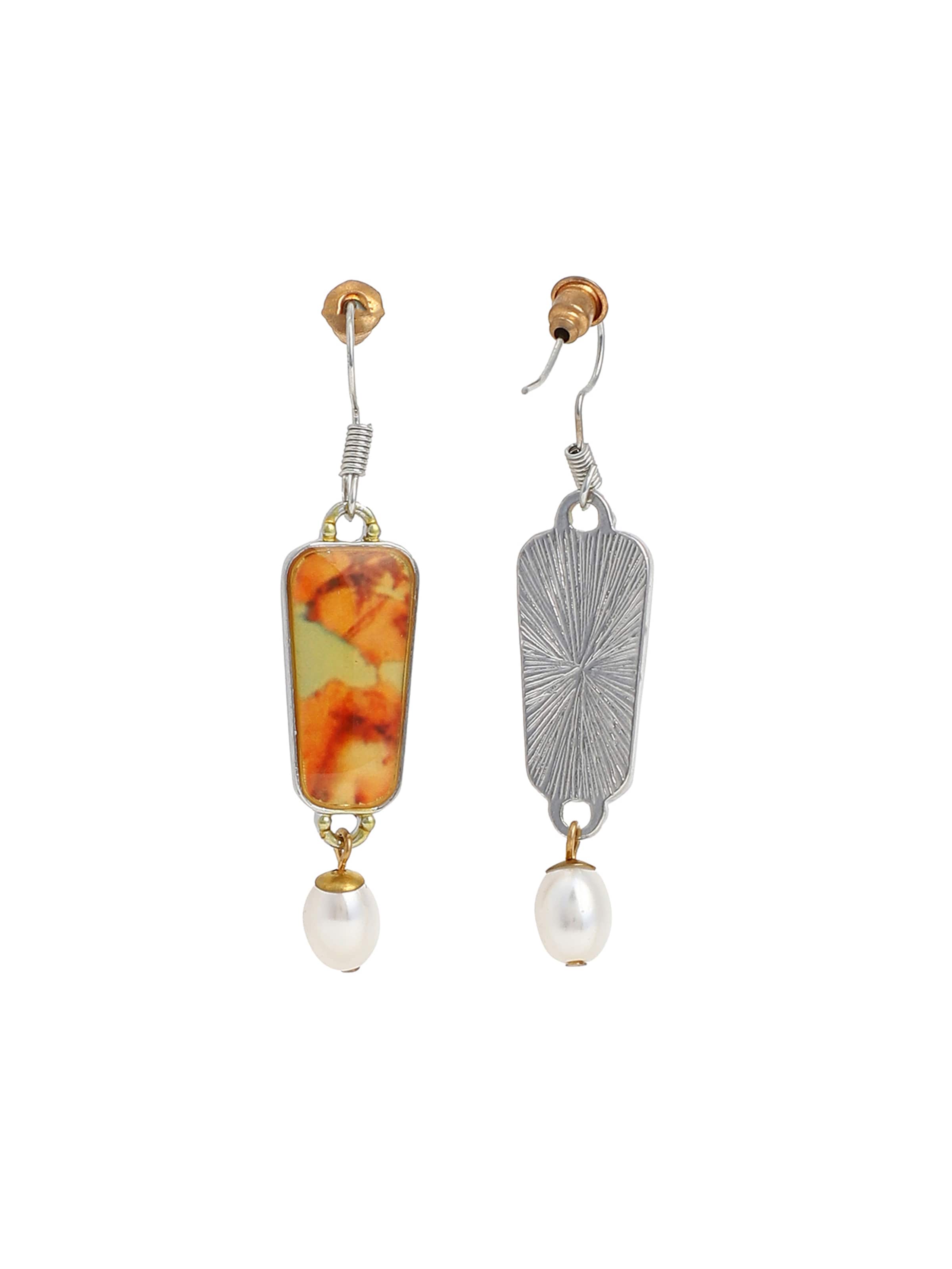 SOHI Серьги 'Sherisse' в Оранжевый