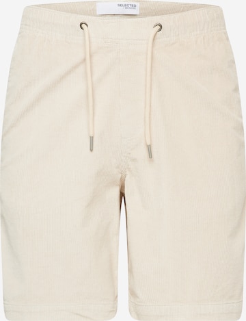 SELECTED HOMME Regular Shorts 'JACE' in Beige: predná strana