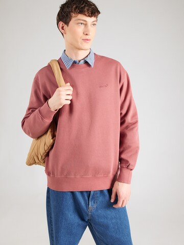 LEVI'S ® Sweatshirt 'AUTHENTIC' in Rood: voorkant