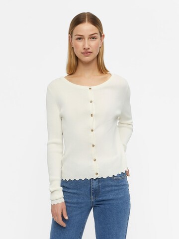 Cardigan 'Harriet' OBJECT en blanc : devant