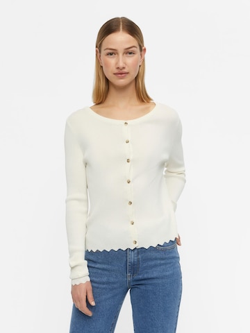 Cardigan 'Harriet' OBJECT en blanc : devant