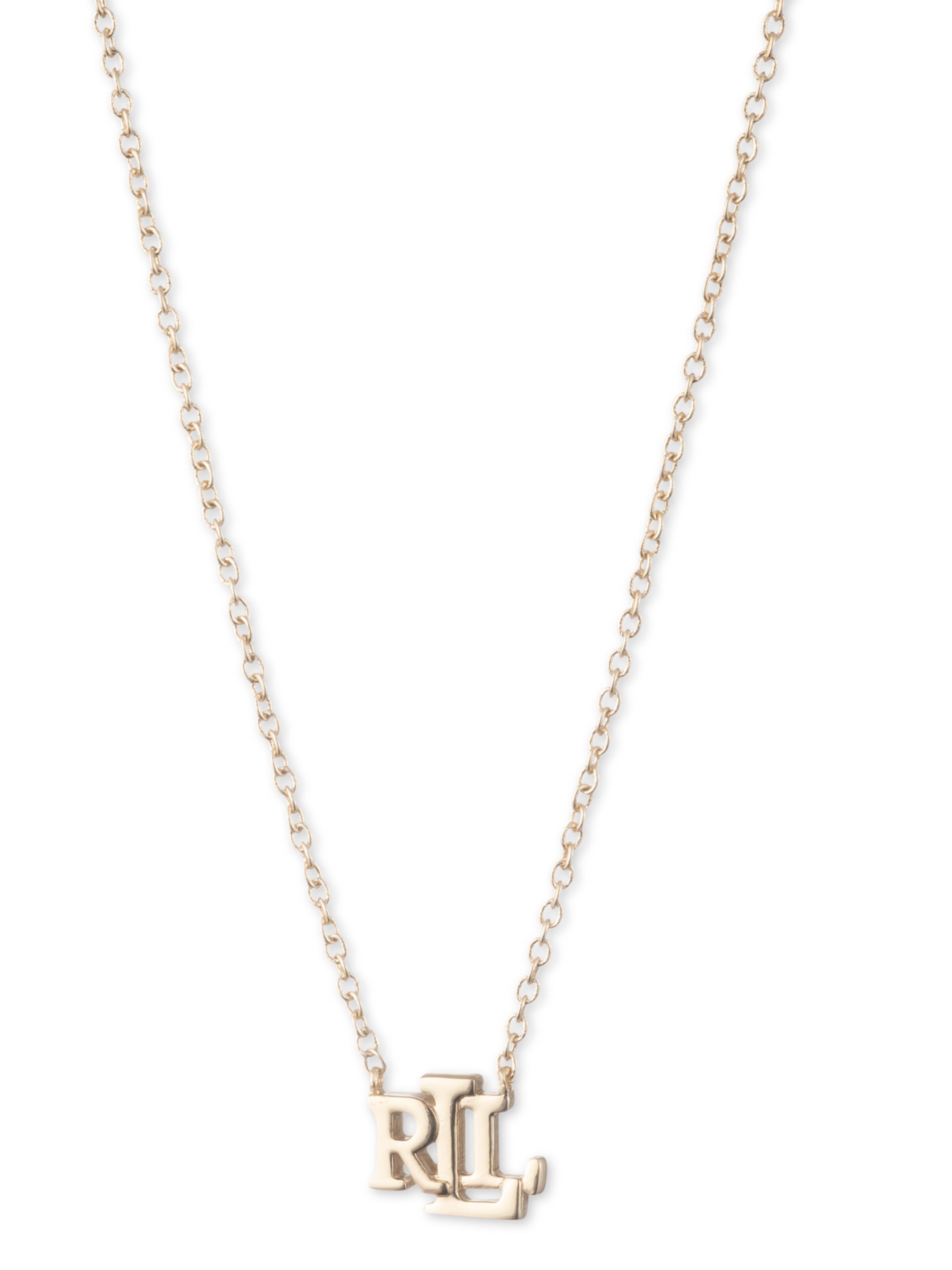 Lauren Ralph Lauren Kette in Gold: Vorderseite