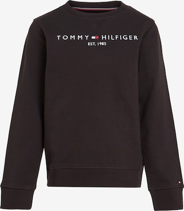 Sweat 'Essential' TOMMY HILFIGER en noir : devant