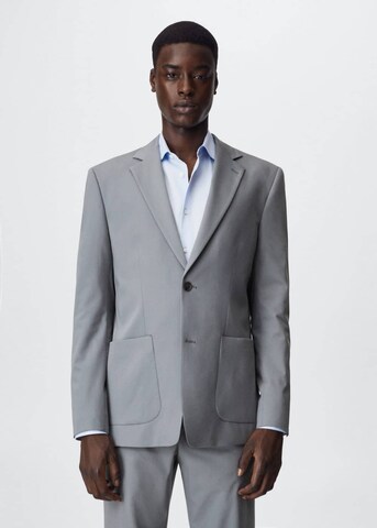 MANGO MAN Suit Jacket 'Scola' in Grey: front