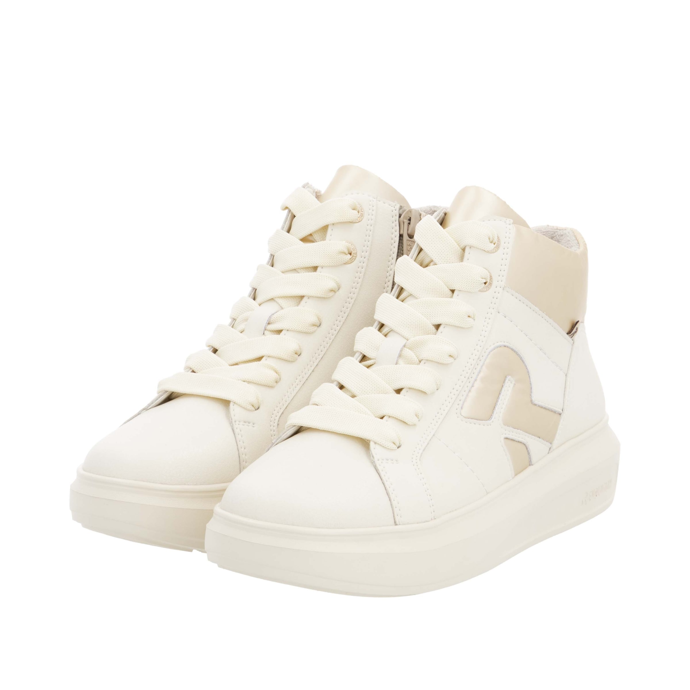 Baskets hautes ' W1270 ' Rieker Sport en beige