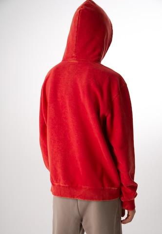 Sweat-shirt ET Nos en rouge