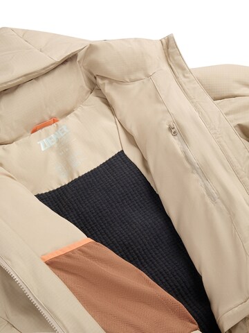 ZIENER Outdoor Jacket 'ROSVALDI-Z' in Beige