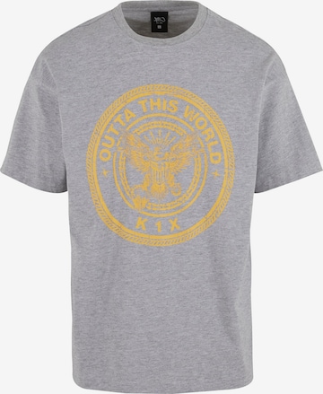 pelēks K1X T-Krekls 'Eagle': no priekšpuses