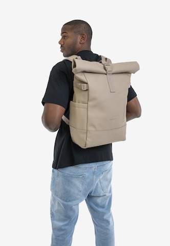 Sac à dos 'Harvey Large' Johnny Urban en beige : devant