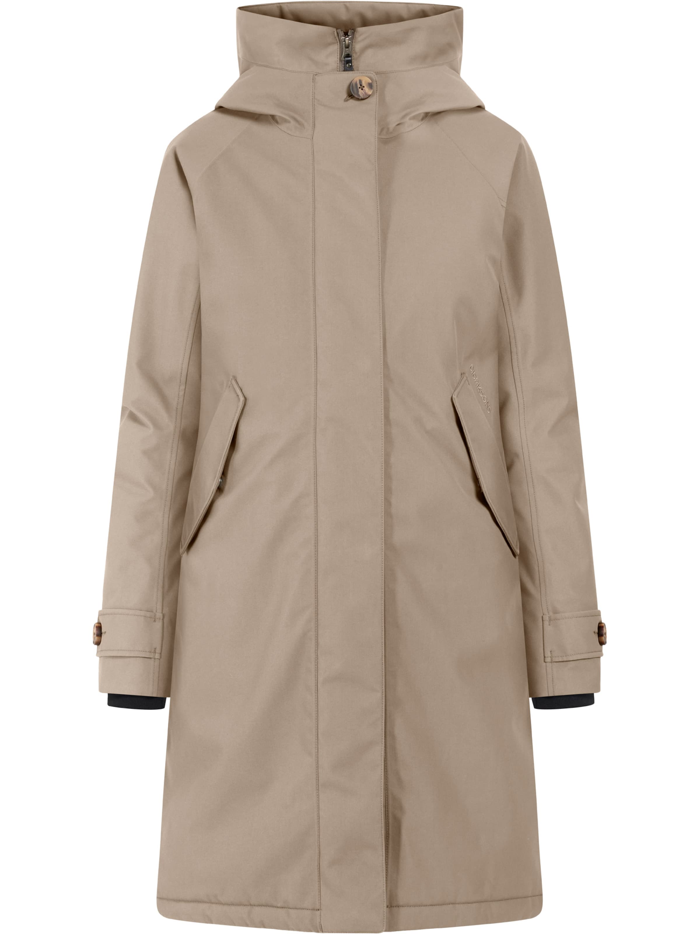 Didriksons Jacke 'Luna' in Braun: Vorderseite