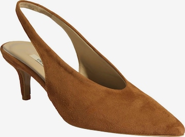 Desa Slingback pumps 'High Heels' in Brown: front