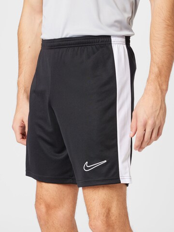 Regular Pantaloni sport 'Academy23' de la NIKE pe negru