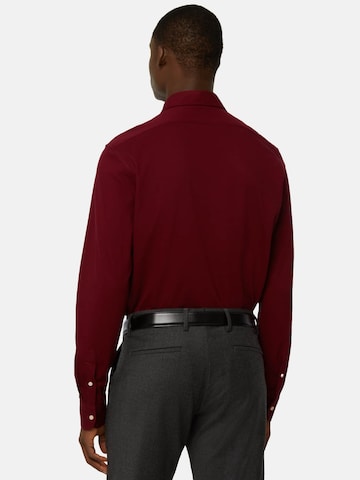 Boggi Milano Regular Fit Hemd in Rot