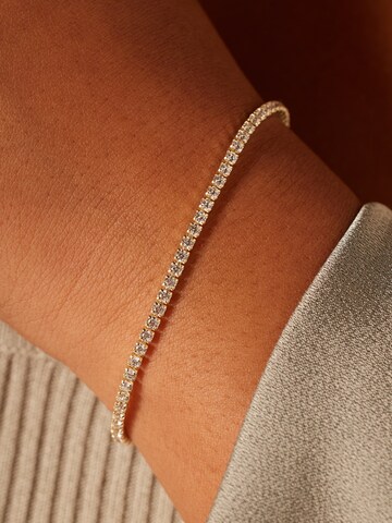 Lucardi Armband 'Klassisch' in Goud: voorkant