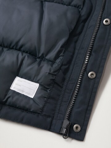 MANGO KIDS Between-Season Jacket in Blue