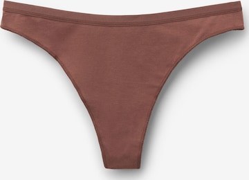 Tezenis Thong in Brown: front