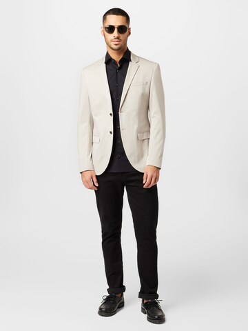 JOOP! Slim fit Blazer 'Damon' in Beige