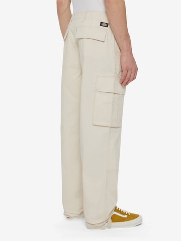 DICKIES Regular Cargo trousers 'EAGLE BEND' in White