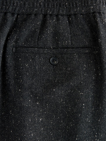 Next Regular Bandplooibroek in Grijs