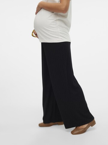 Wide Leg Pantalon MAMALICIOUS en noir