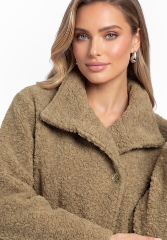 Veste en polaire faina en beige