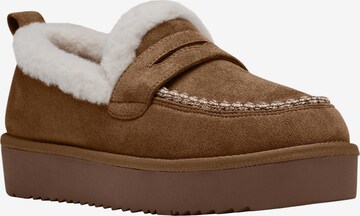 Mocassin 'Pitera' Esprit Shoes en marron : devant