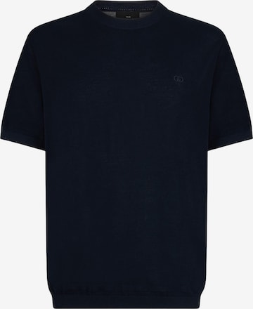 Pull-over 'LIU JO UOMO MAGLIA SHORTCREPE Maglieria' Liu Jo en bleu : devant