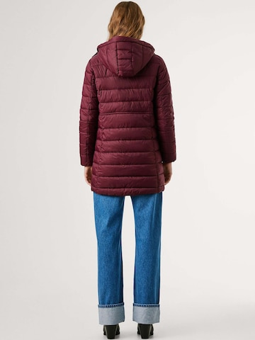 Pepe Jeans Winterjas 'Sally' in Rood
