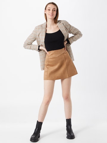 ONLY Skirt in Brown