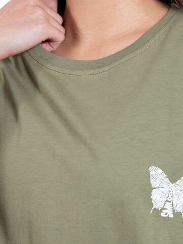 T-shirt 'Payton' Smilodox en vert