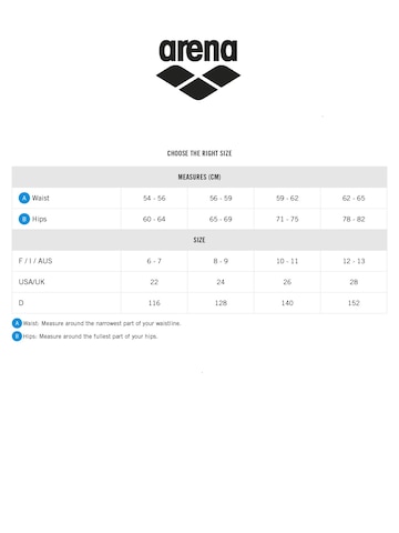 ARENA Športna kopalna moda 'POWERSKIN ST NEXT JAMMER JR' | rdeča barva