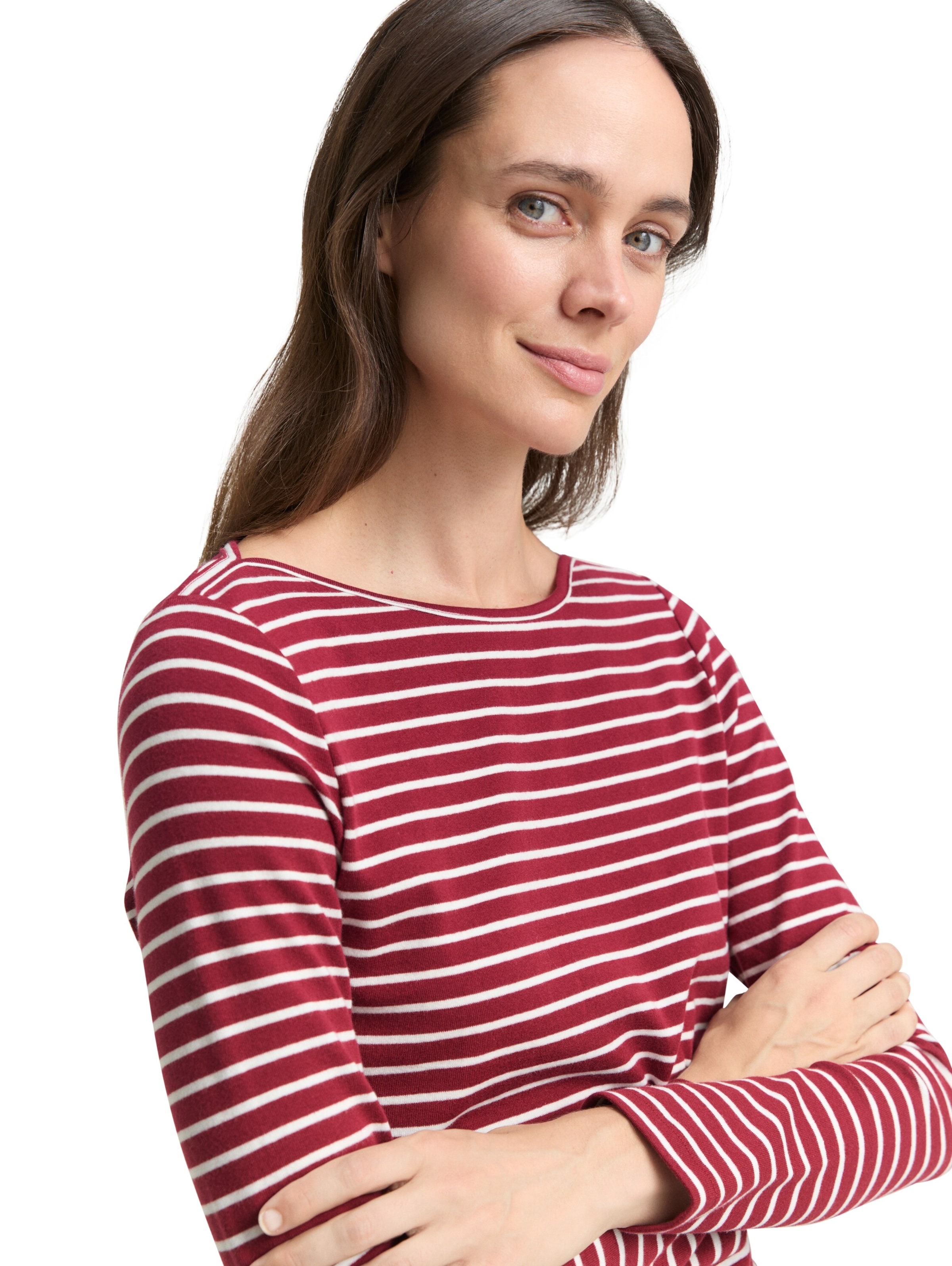 TOM TAILOR Tričko – červená