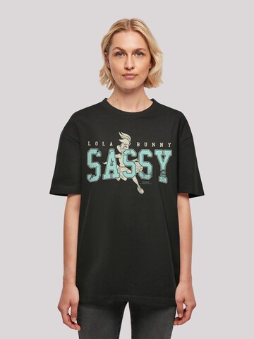 F4NT4STIC T-Shirt 'Looney Tunes Lola Bunny Sassy' in Schwarz: predná strana