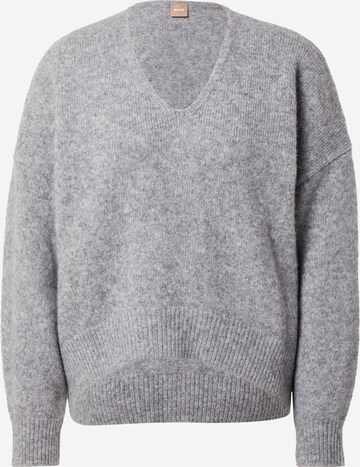 Pullover 'Fondianan' di BOSS in grigio: frontale