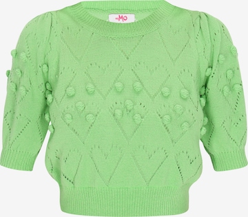 MYMO Пуловер 'Fashion Look' в зелено: отпред
