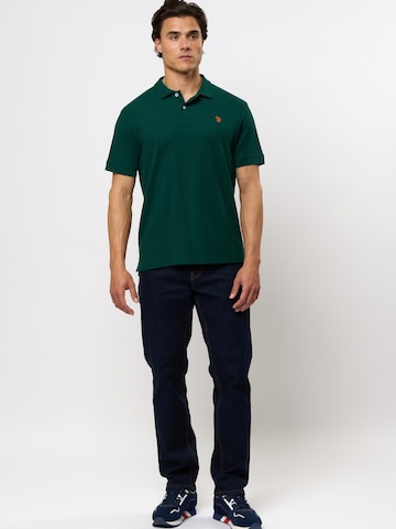 U.S. POLO ASSN. Regular Fit Bluser & t-shirts 'Alfred' i grøn