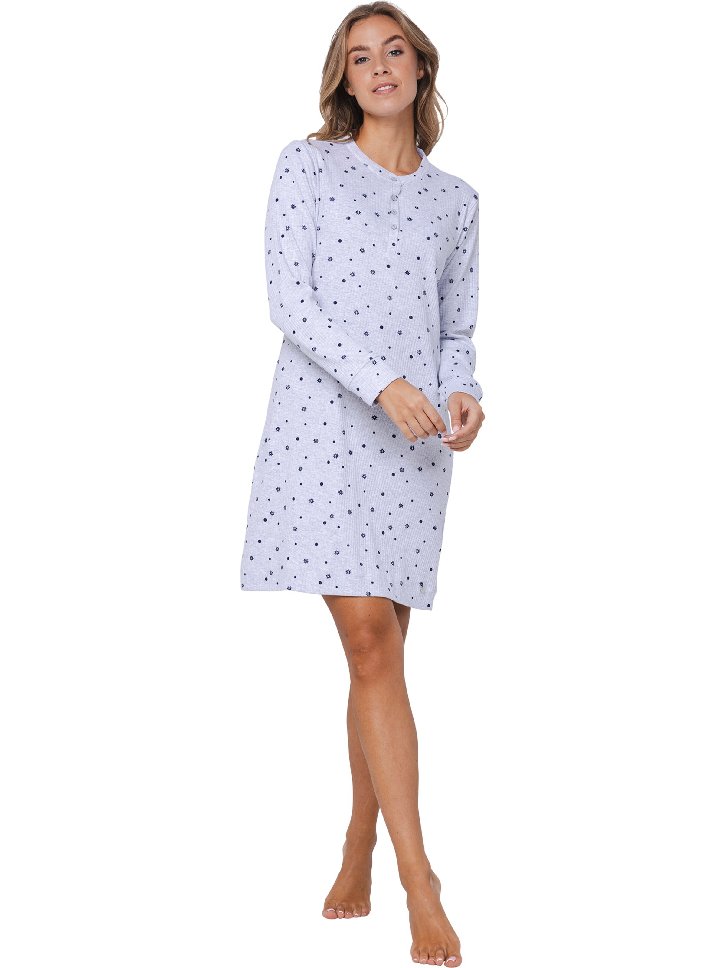 Rebelle Nightgown in Grey